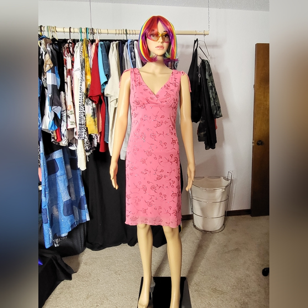 Up front midi dress